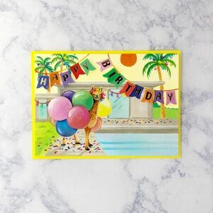 🆕Papyrus Llama Birthday Greeting Card